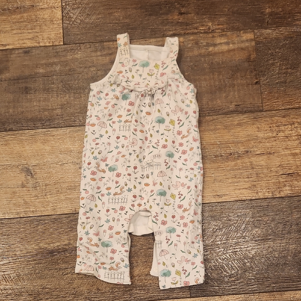M&S Frill Dungarees Jumper